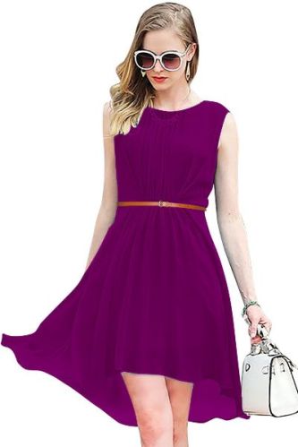 US Polo Sydney Wine Western Dress