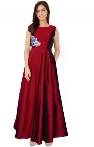 Taffeta G-06 Paris Maroon Gown