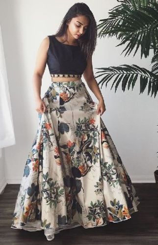 L-10 Fox Cream Lehenga