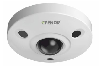 IR IP Vandal Proof Hemispheric Dome Camera