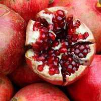 Organic Fresh Pomegranate, Variety : Bhagwa