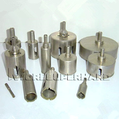 Electroplated Diamond Core Drill Bits, Packaging Type : black