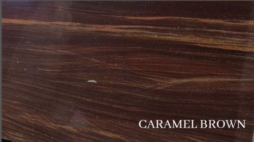 Rectengular Caramel Brown Granite Tiles, Size : 24x24Inch