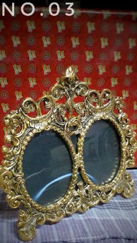 Aluminium Photo Frames, Color : Golden