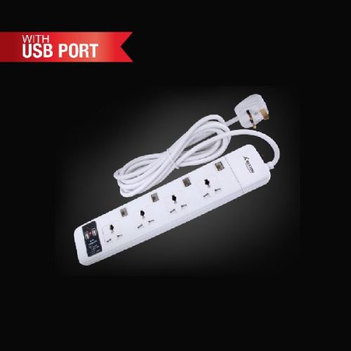 Extension Socket With USB Port