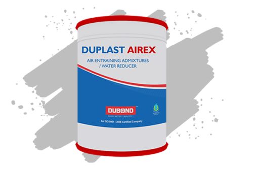 Du Plast Airex Concrete Admixtures, Form : Brown Liquid