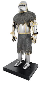 Armour Churburg Suit, Color : Silver