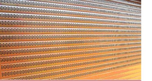 Perforated Rolling Shutter