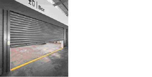 STEEL SLATE FIRE ROLLING SHUTTER