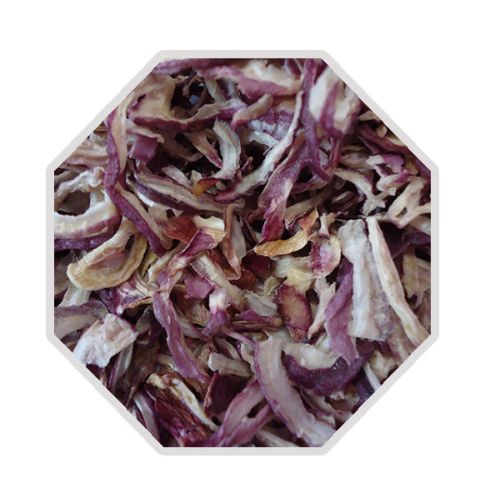 Organic Dehydrated Red Onion Flakes, For Cooking, Packaging Type : Gunny Bags, Plastic Packets