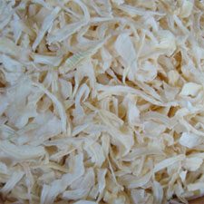 Dehydrated white onion flakes, Packaging Type : Poly Bags