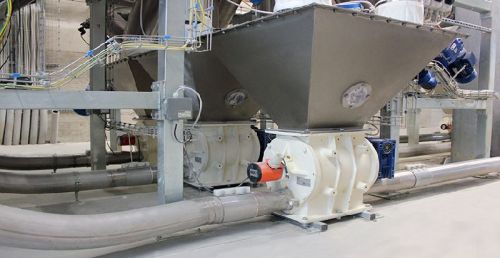 Blow-Through Rotary Valves