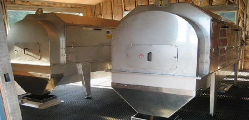 Internally Fed Rotating Drum Screens