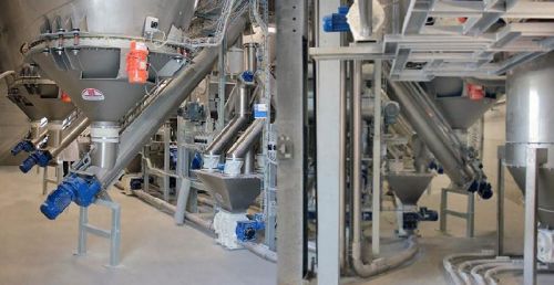 Stainless Steel Tubular Screw Conveyors