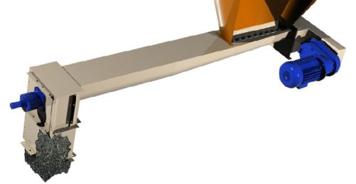 Tapered Single Shaft Screw Feeders