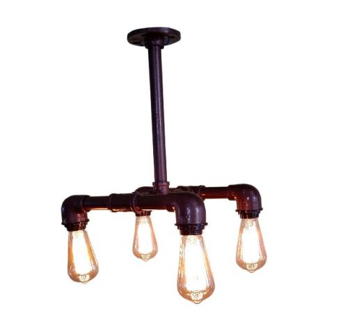 AMBER LIGHTS Metal Pendant 4 Bulb DIL(AEL07), Style : Morden