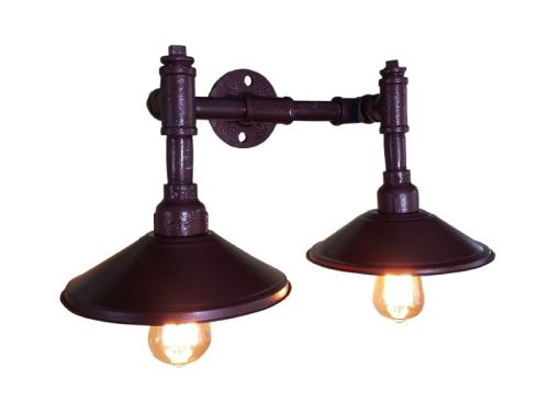 AMBER LIGHTS Wall Shade 2 Lamp(AEL20), Color : Copper