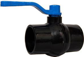 Solid Ball Valve MS Handle