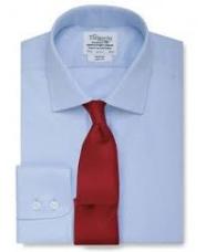 Mens Formal Shirt Royal Blue