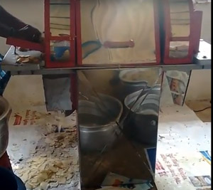 Potato Chips Machine, Production Capacity : 100 Kg Per HR App