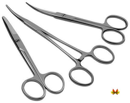 Surgical Scissor, Size : 10cm, 12cm, 14cm