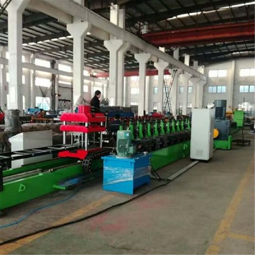 Side Beam Stereo Garage Roll Forming Machine