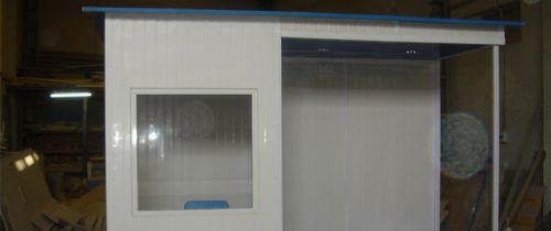 PRE-FAB SECURITY BOOTH