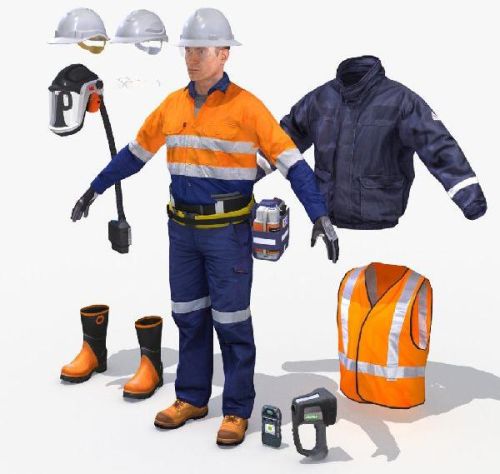 PP Industrial Safety Suit, For Constructional Use, Size : Free Size