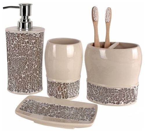 Ceramic Bathroom Set, For Home, Hotel Etc., Feature : Light Weight