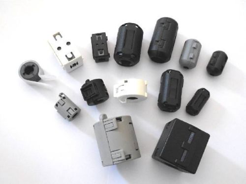 Clip On RFI EMI Noise Suppressor Ferrite Core