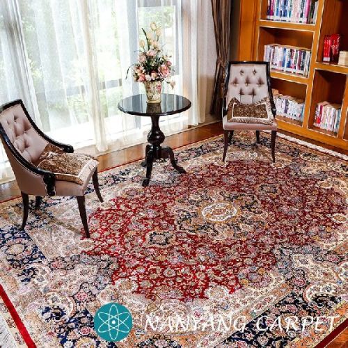 9'x12' Red Tabriz Persian Silk Rug SL133A