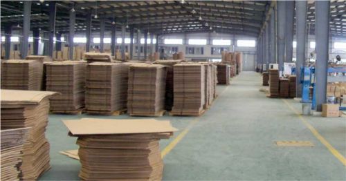 Corrugated box, Pattern : Plain