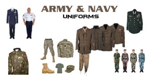 Army, Air Force, Navy Uniform