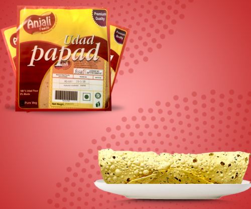Punjabi Rajwadi Papad
