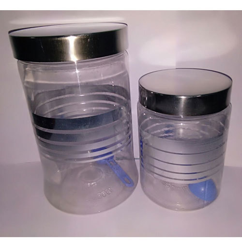 Plastic PET Jar Set