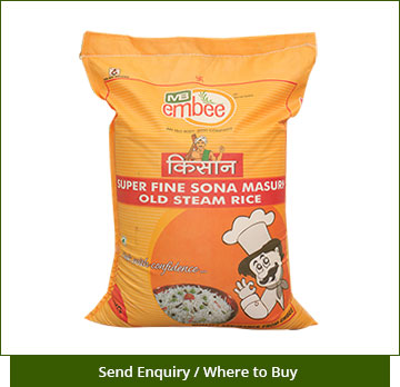 Steam Sona Masuri Old Rice