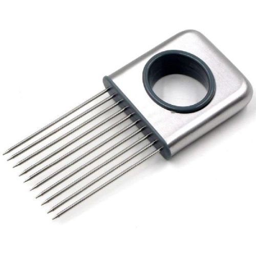 Stainless Steel Kitchen Onion Slicer Holder