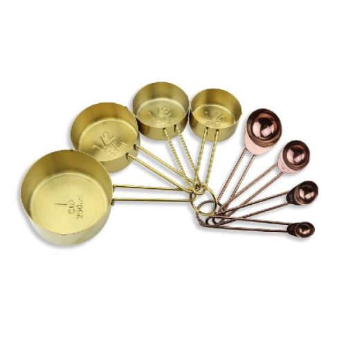 Stainless Steel Measuring Cups Spoons Set
