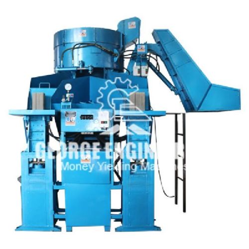 CONCRETE INTERLOCK BLOCK MAKING MACHINE