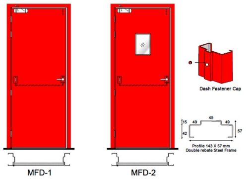 Metal Fire Rated Door