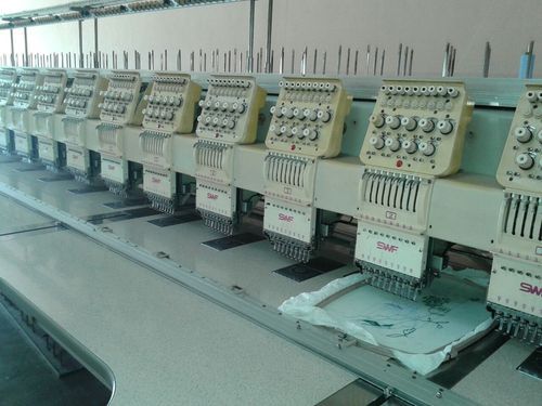 Automatic Multipurpose Computerized Embroidery Machine, For Industrial