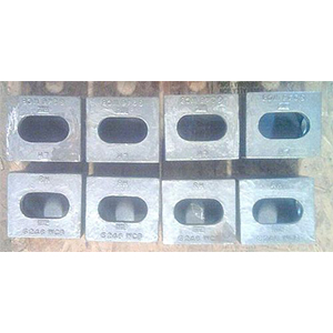Corner Container Casting, Color : Silver