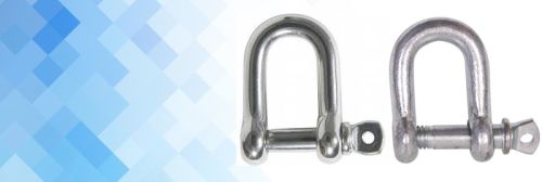 Galvanized Alloy D-shackle