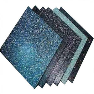 Swastik Square Rubber Flooring Tile