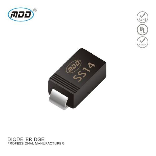 SMA 1 AMP Schottky Barrier Rectifier Diode SMD 1A 40V SS14