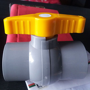 PP Solid Ball Valve