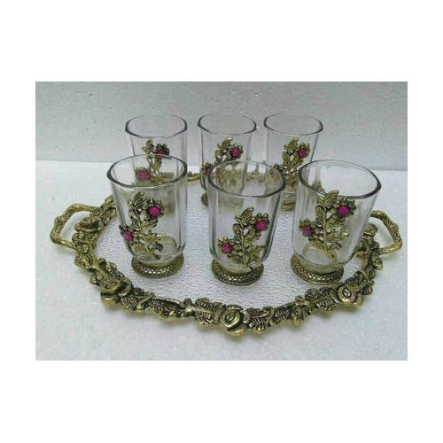 Designer Glass Set, Size : 200 Ml