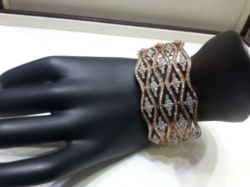 Fancy Diamond Bangles