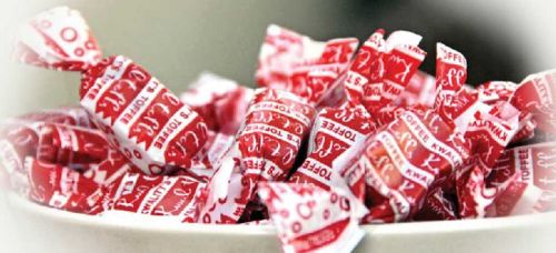 Caramel Stick Jaw Toffees