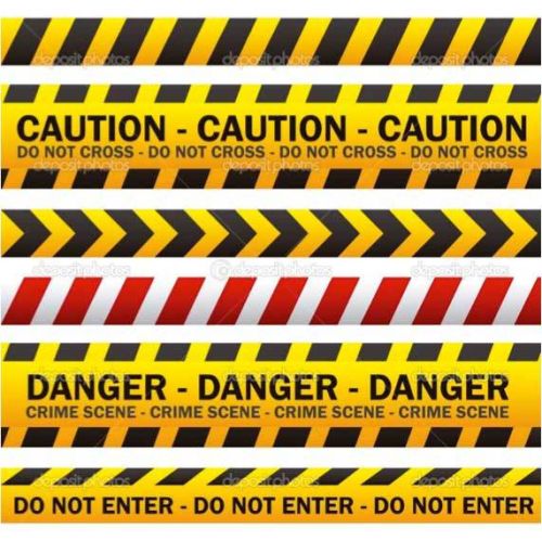 Warning Tape, Width : 300mm To 1500mm